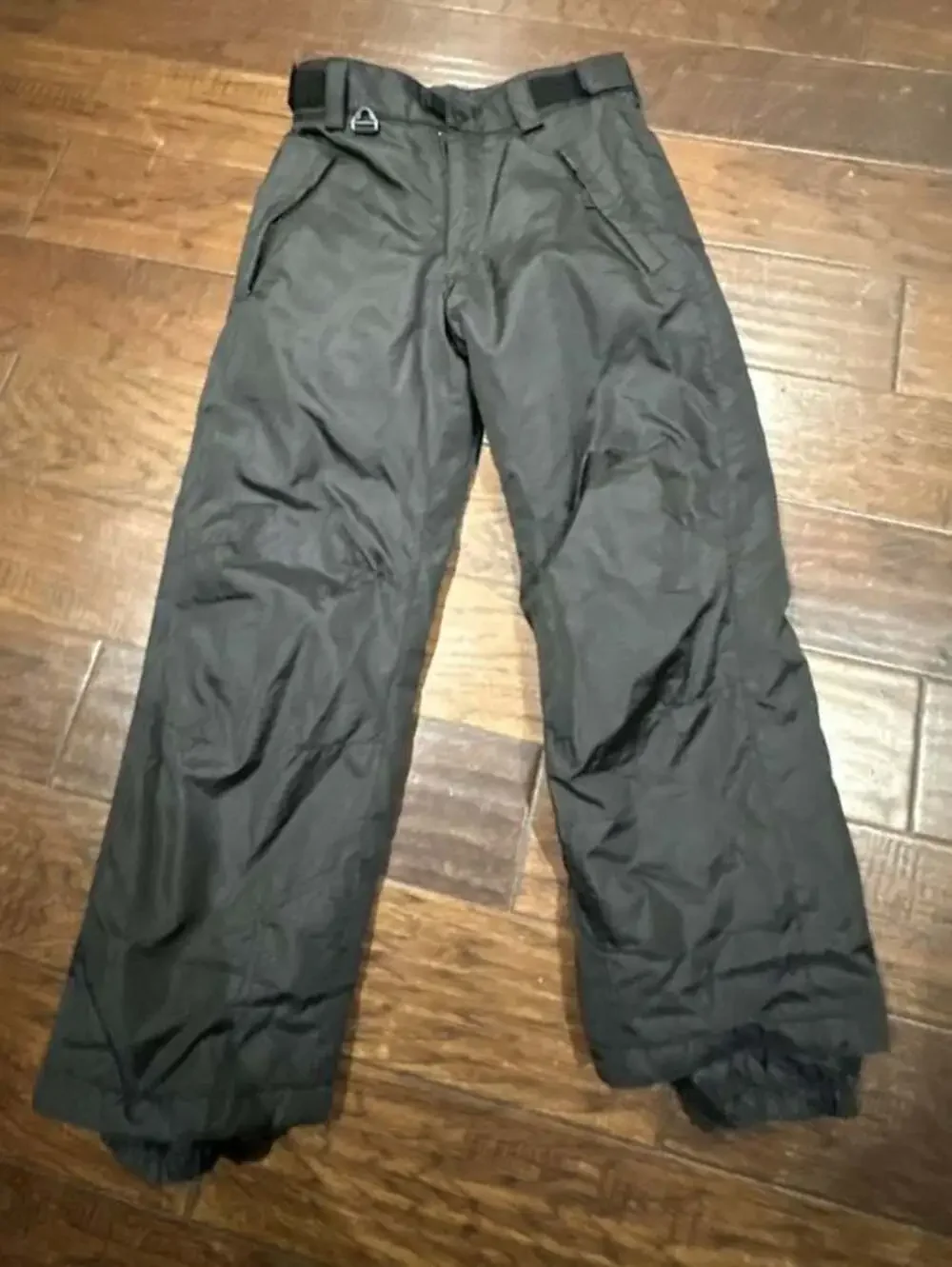 TRBN Performance Youth Black Insulated Waterproof Snow Ski Pants Size M